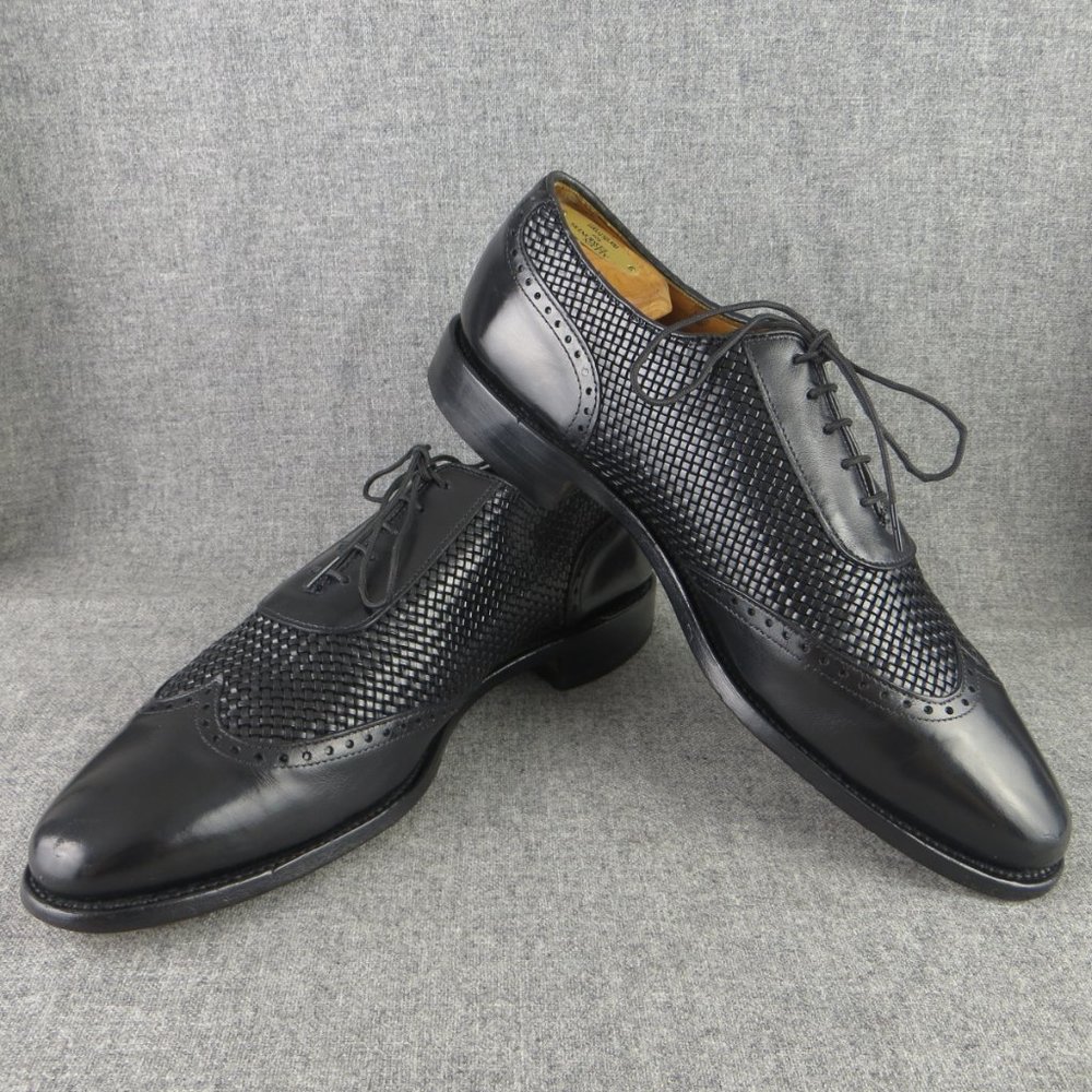 ALLEN EDMONDS HAMPSTEAD 1908 Black Oxford USA 11 B
